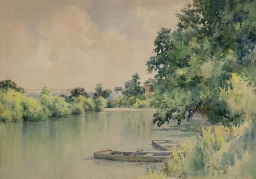 boat on a river